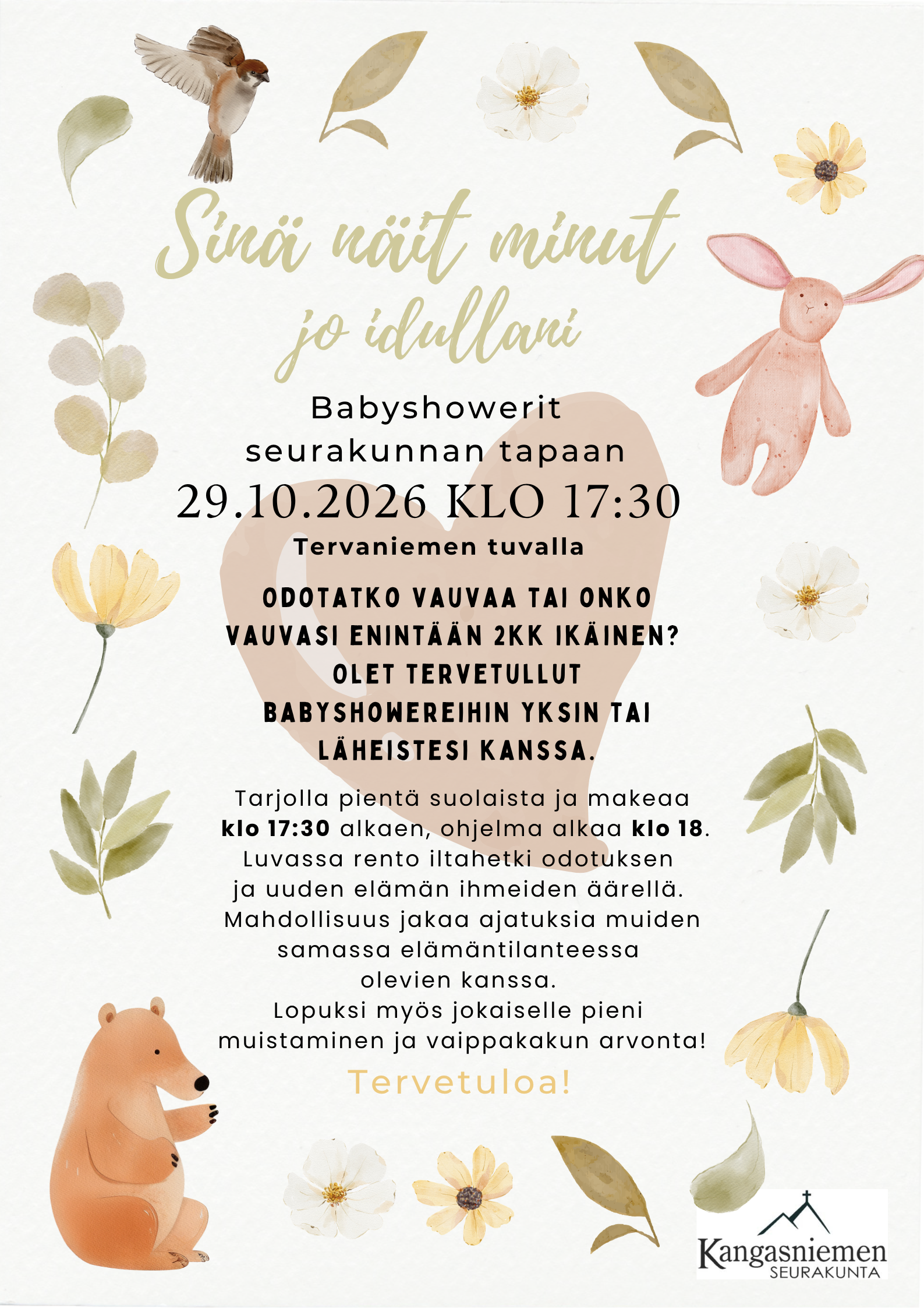 Babyshower mainos