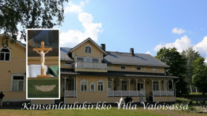 Kansanlaulukirkko järjestetään Villa Valoisan pihamaalla
