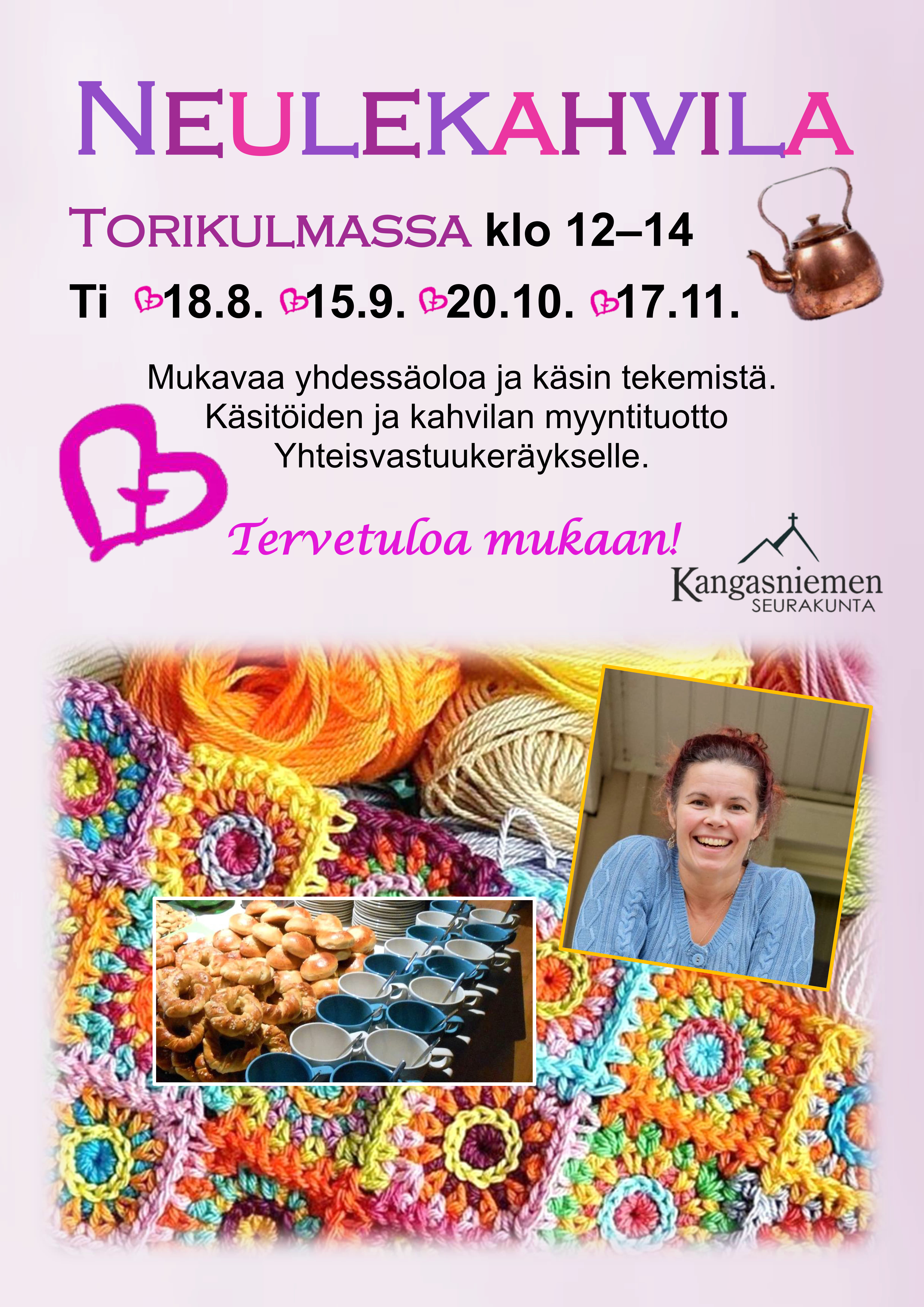Eija, Tilkkutäkki, kahvikuppeja ja pullia